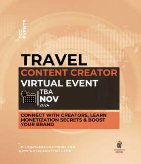 Virtual Travel Content Creators Event