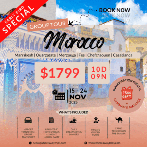 morocco group trip